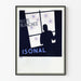 Decorative Poster White Nights Isonal