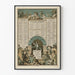 Poster vintage Jules Verne e collezione Hetzel 1882