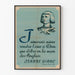 Vintage Jeanne d’Arc Poster with Historical Quote