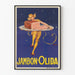 Poster vintage Prosciutto Olida Donna e Pezzo di Prosciutto
