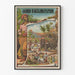 Vintage-Poster Jardin d'Acclimatation - Exotische Wanddekoration
