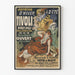 Poster vintage Giardini d'Inverno e d'Estate Tivoli Waux-Hall