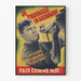 Vintage-Poster Ich arbeite in Deutschland - Retro-Dekorationsposter