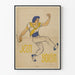Vintage-Poster von Jean Börlin, Tänzer in Matrosen-Kostüm