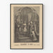 Retro poster of Joan of Arc at the Opera in 4 acts by A. Mermet