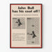 Poster vintage di infografia sulla produzione bellica britannica 1940-1942