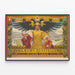 Vintage-Poster Jubiläumsausstellung Wien 1898 Wanddekoration Historisch — gerahmtes Bild an der Wand