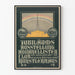 Vintage-Poster Ausstellung Aquarellisten 1911