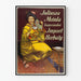 Vintage Advertising Poster Direct Import of Julius Meinl Tea