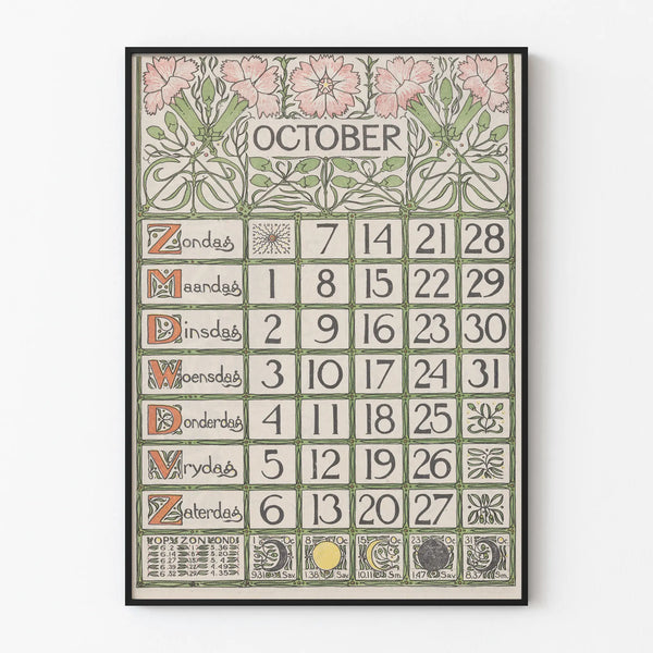 kalenderblad-oktober-1900