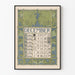 Vintage-Kalenderposter Dezember 1899 – Elegante Wanddekoration
