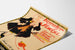 Poster satirico vintage Kanzler Itzehu di Ludolf Nitram