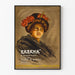 Vintage-Poster Karama - Japanisch inspirierte Wanddekoration