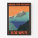 Vintage poster of Indian State Railways Kashmir Mountain