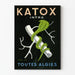 Poster pubblicitario vintage Katox Alghe Intra