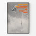 Vintage-Poster für Industriesicherheit – Halten Sie Drachen und vertrauliche Informationen fern von Telefonleitungen