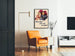 Vintage-Poster Keep Mum - Retro-Wanddekoration zur Sensibilisierung