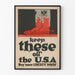 Poster vintage sulla guerra - Obbligazioni di libertà USA