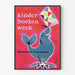 Poster Kinderboeken Week mit Otter und buntem Drachen