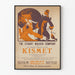 Vintage-Poster Kismet - Orientalische Wanddekoration