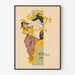 Poster vintage Kostumball Künstler Sänger Verein 1896