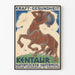 Vintage-Poster Kentaur Gesundheit und Kraft - Vintage-Wanddekoration