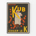 Vintage-Poster Bouillon KUB - K verlangen
