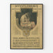 Künstlerischer Vintage-Poster für die jährliche Ausstellung Wiener Künstler