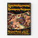 Poster vintage Kunstnerkarneval – Mascherata del re di cuori