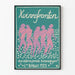 Plakat Kvinnefronten - Internationaler Frauentag 1973