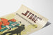 Retro-Poster KYRRE Mineralvandfabrik Bergen Wanddekoration im Vintage-Stil