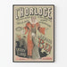 Vintage-Poster L'Horloge Champs-Élysées Armand Ben