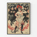 Vintage-Poster La Boîte à Fursy Revue Vive la Grève