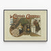 Vintage-Poster La Cheminée Choubersky für elegante Wanddekoration — gerahmtes Bild an der Wand