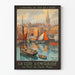 Vintage-Poster La Côte d'Émeraude - Der Hafen von Saint-Malo