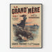 Poster vintage La Grand'Mère di Emile Richebourg