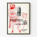 Vintage-Werbeplakat für Urinantiseptika Rogier