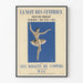 Poster vintage La Nuit des Centraux - Ballets de l'Opéra al Palais de Chaillot