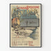 Vintage poster of Greenland expedition Nordenskjöld