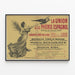 Vintage-Poster La Union & Le Phénix Espagnol Paris Wanddekoration — gerahmtes Bild an der Wand
