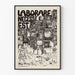 Siebdruckposter Laborare Necesse Est 1976