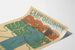 Vintage-Poster Kunsthandwerk Künstlerporträt und Blumen
