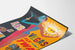 Vintage-Poster Las Vegas Fly TWA - Retro-Wanddekoration