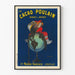 Vintage-Poster Le Cacao Poulain Wanddekoration