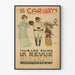 Vintage-Poster Le Carillon - La Revue et les Charlotins