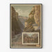 Poster vintage Le Gorges de la Bourne - Le Dauphiné