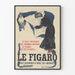 Vintage-Poster der Pariser Zeitung Le Figaro