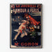 Vintage poster Le Journal: Love in Paris by Mr. Goron