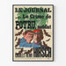 Poster vintage Il crimine di Potru di Charles-Henri Hirsch