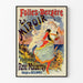 Vintage-Poster Le Miroir - Wanddekoration Folies-Bergère